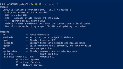 certutil list certificates on smart card|certutil download windows update.